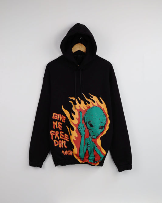 GIVE ME FREEDOM Hoodie (Black)