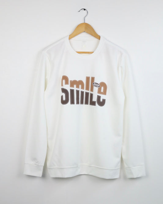 Smile Sweatshirt (WHITE)