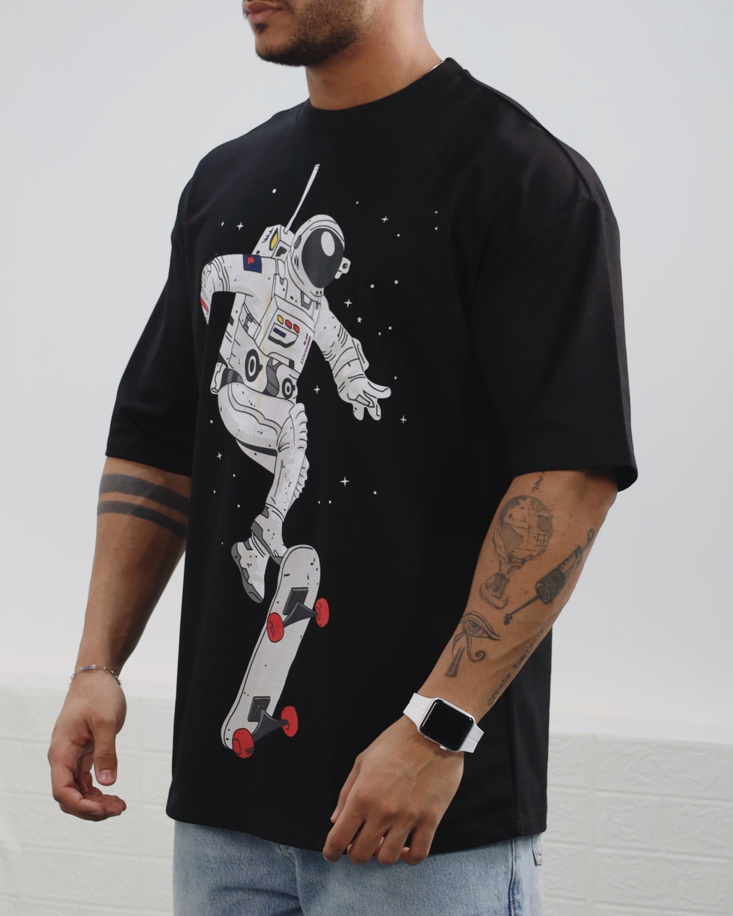 Astronaut T-shirt Black