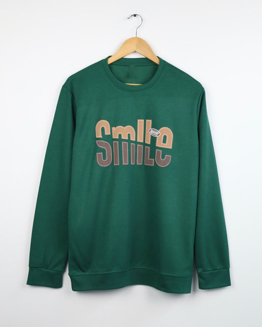 Smile Sweatshirt (GREEN)