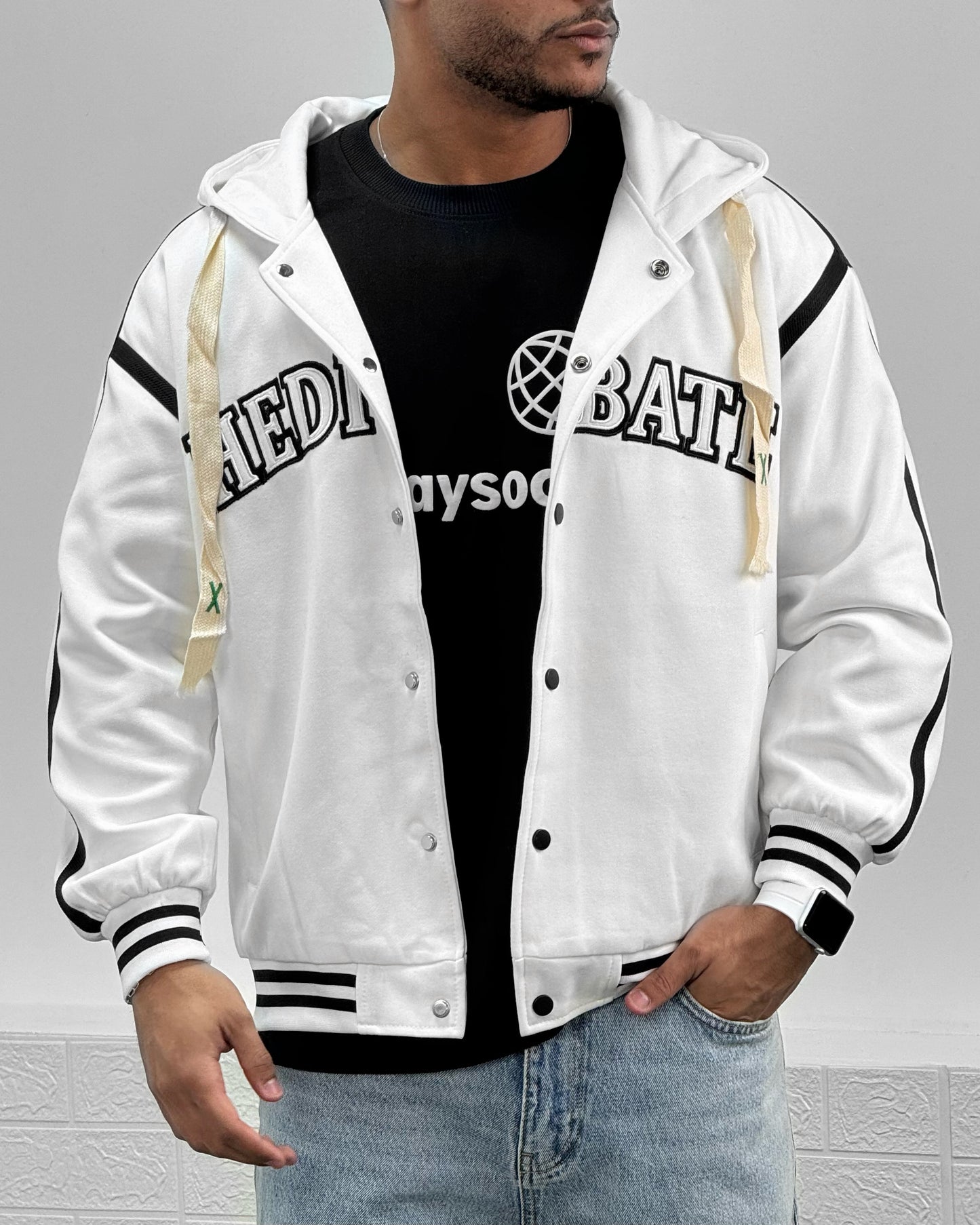 Fashion Autumn Jacket (White)