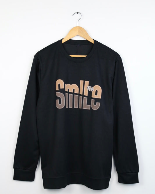 Smile Sweatshirt (Black)