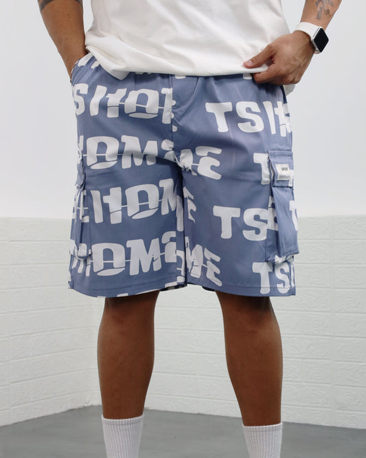 Men's Cargo Letter Graphic shorts