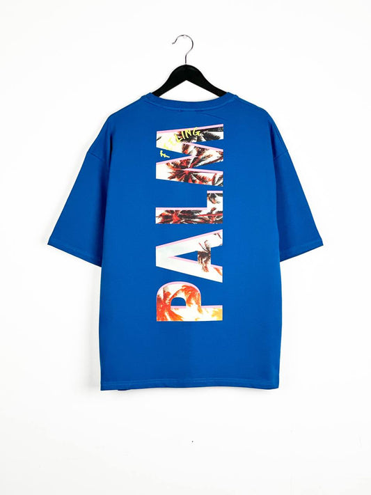 Blue Palm T-shirt (TS007)