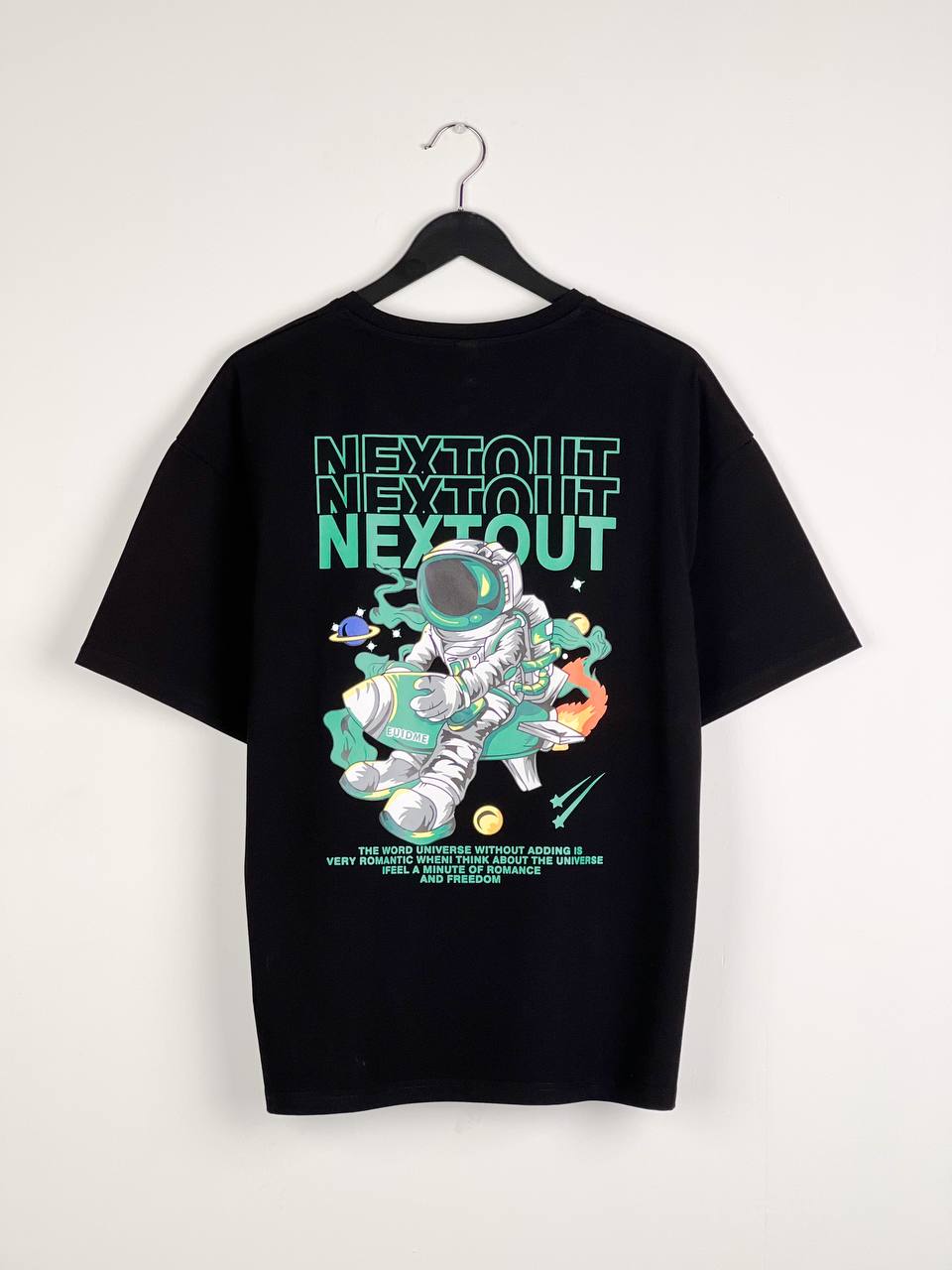 Black Nextout T-shirt (TS006)