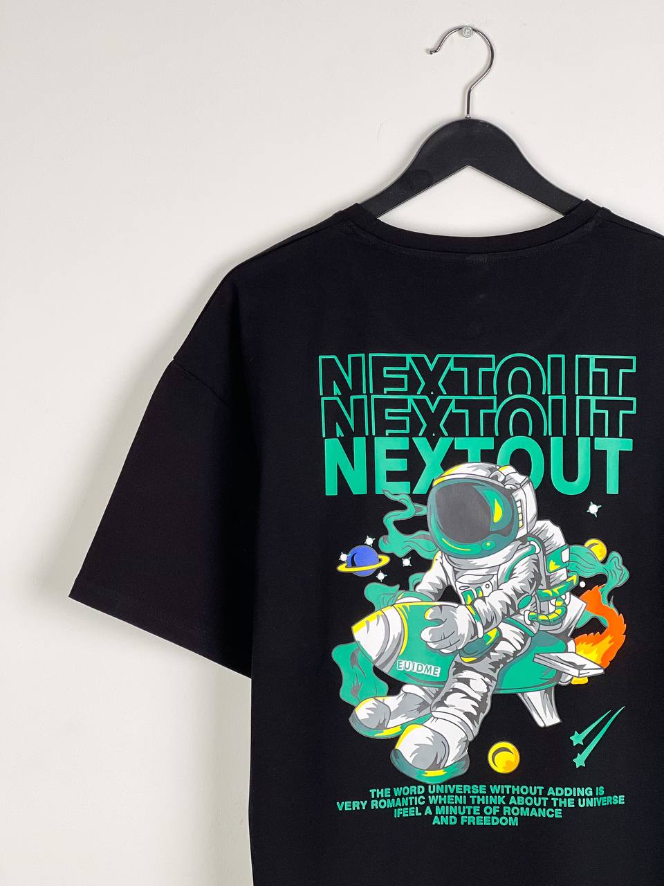 Black Nextout T-shirt (TS006)