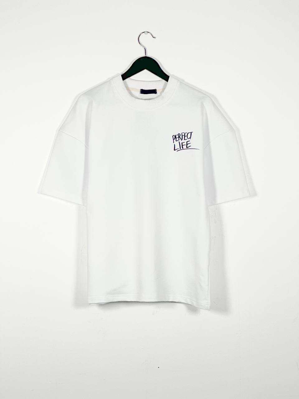 White Perfect life T-shirt (TS012)