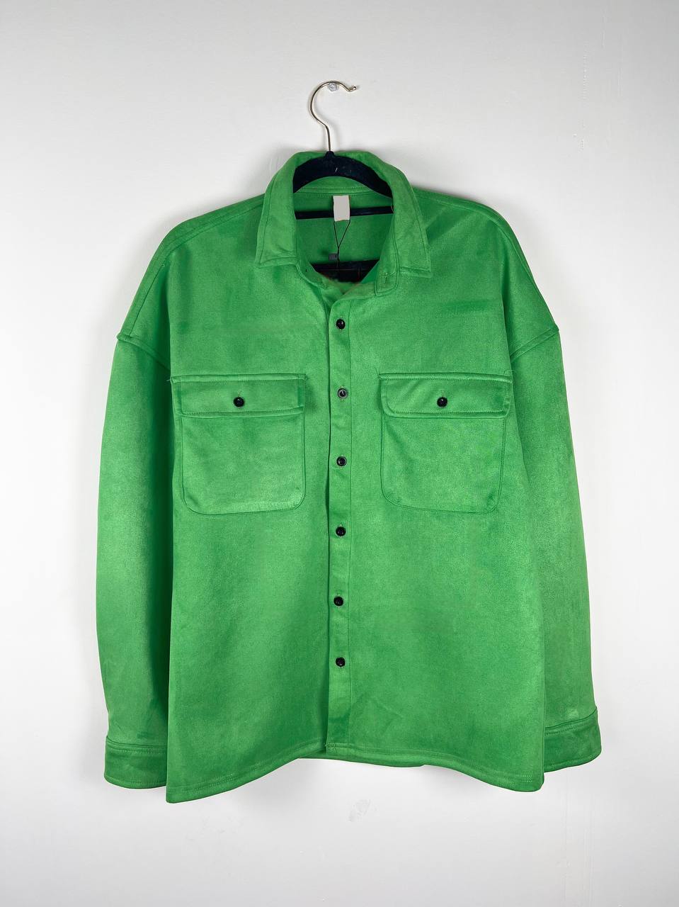 Green suede Shirt (SH001)