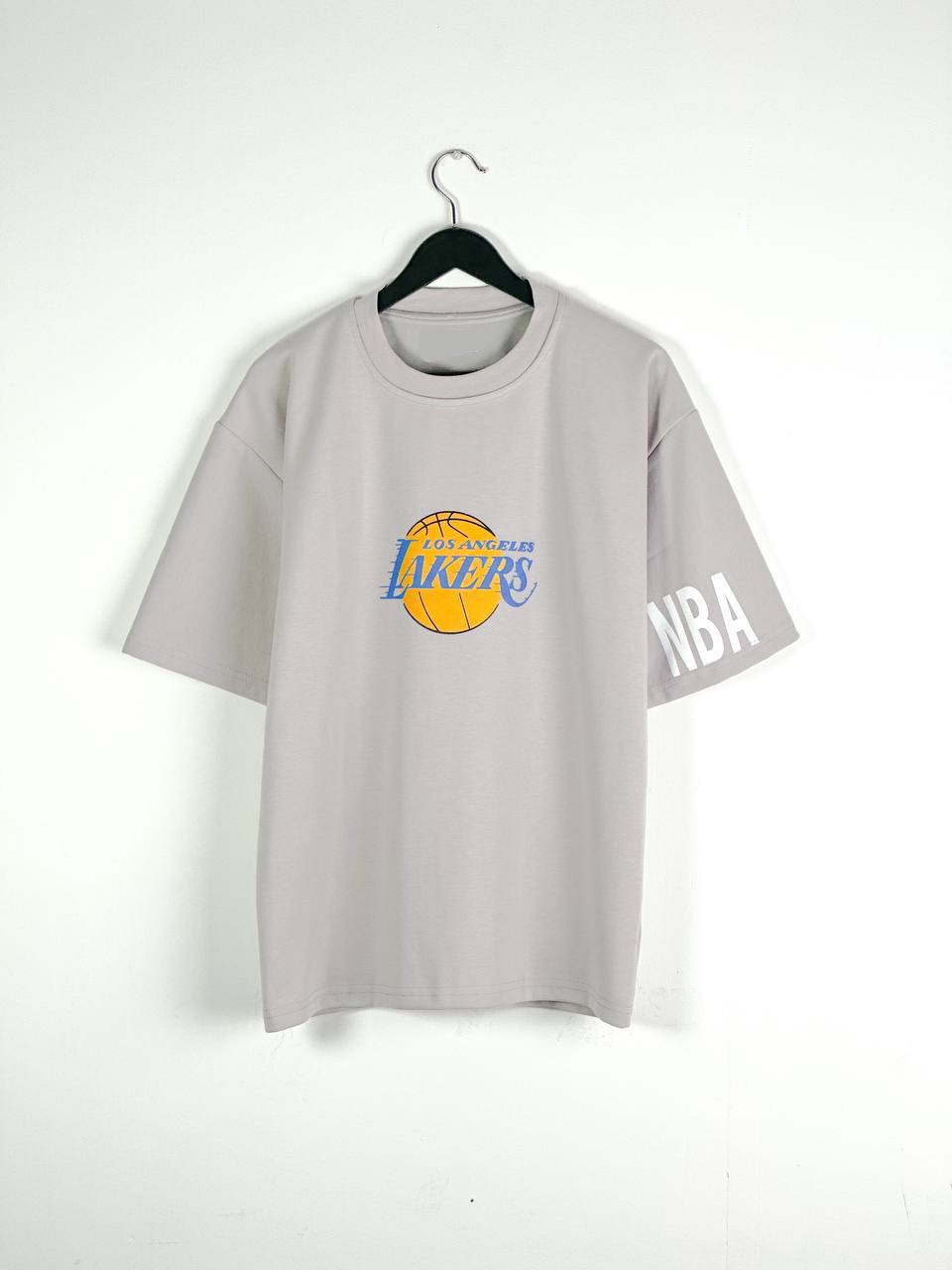 Grey LAKERS T-shirt (TS022)