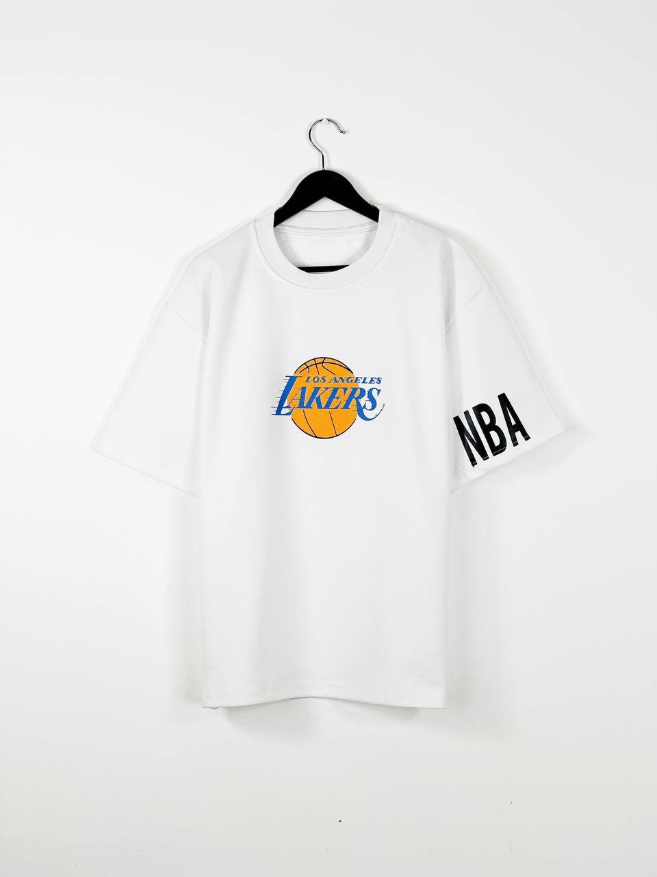 White LAKERS T-shirt (TS022)