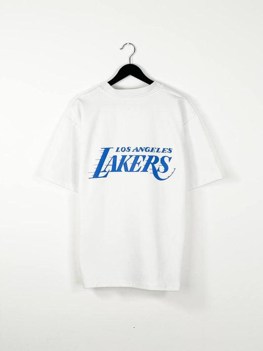 White LAKERS T-shirt (TS022)