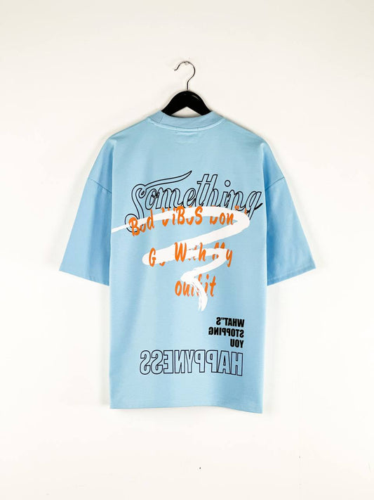 Baby Blue HAPPYNESS T-shirt (TS016)