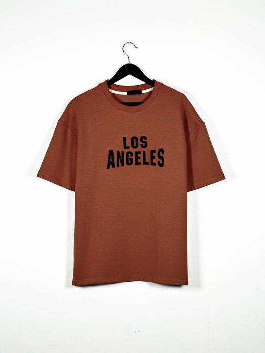 Brown Los Angelos T-shirt (TS014)