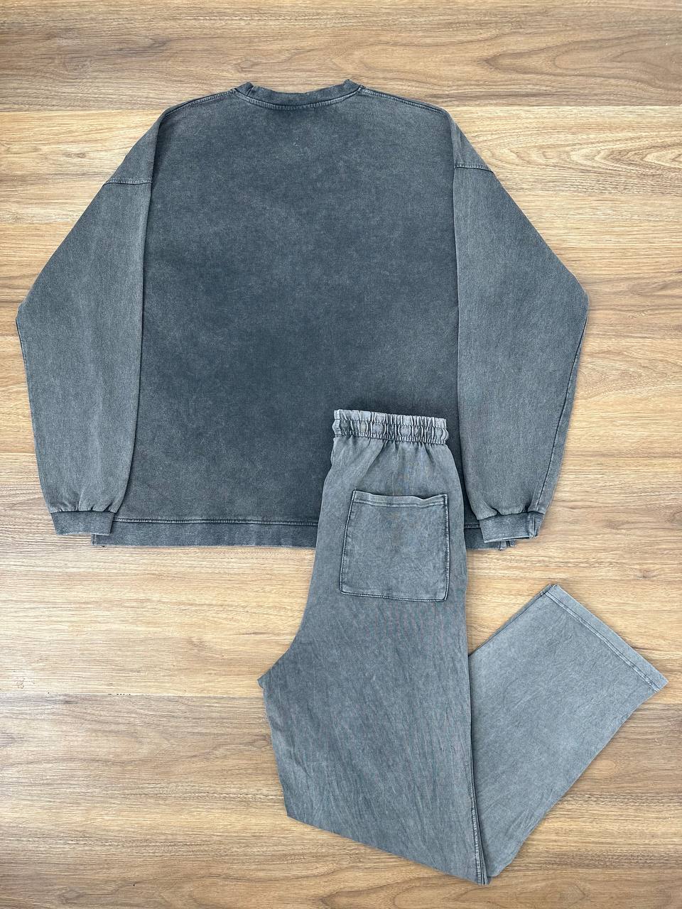 Acid wash Sweatshirt &  Pant Set (PS002)