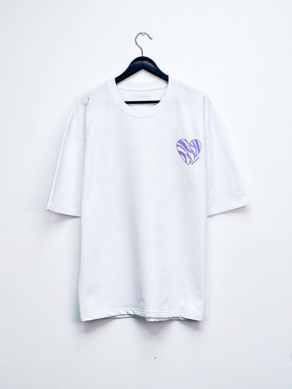 White Broken Heart T-shirt (TS005)