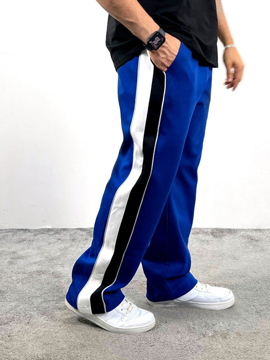 Royal Blue side stripe Pant (P009)