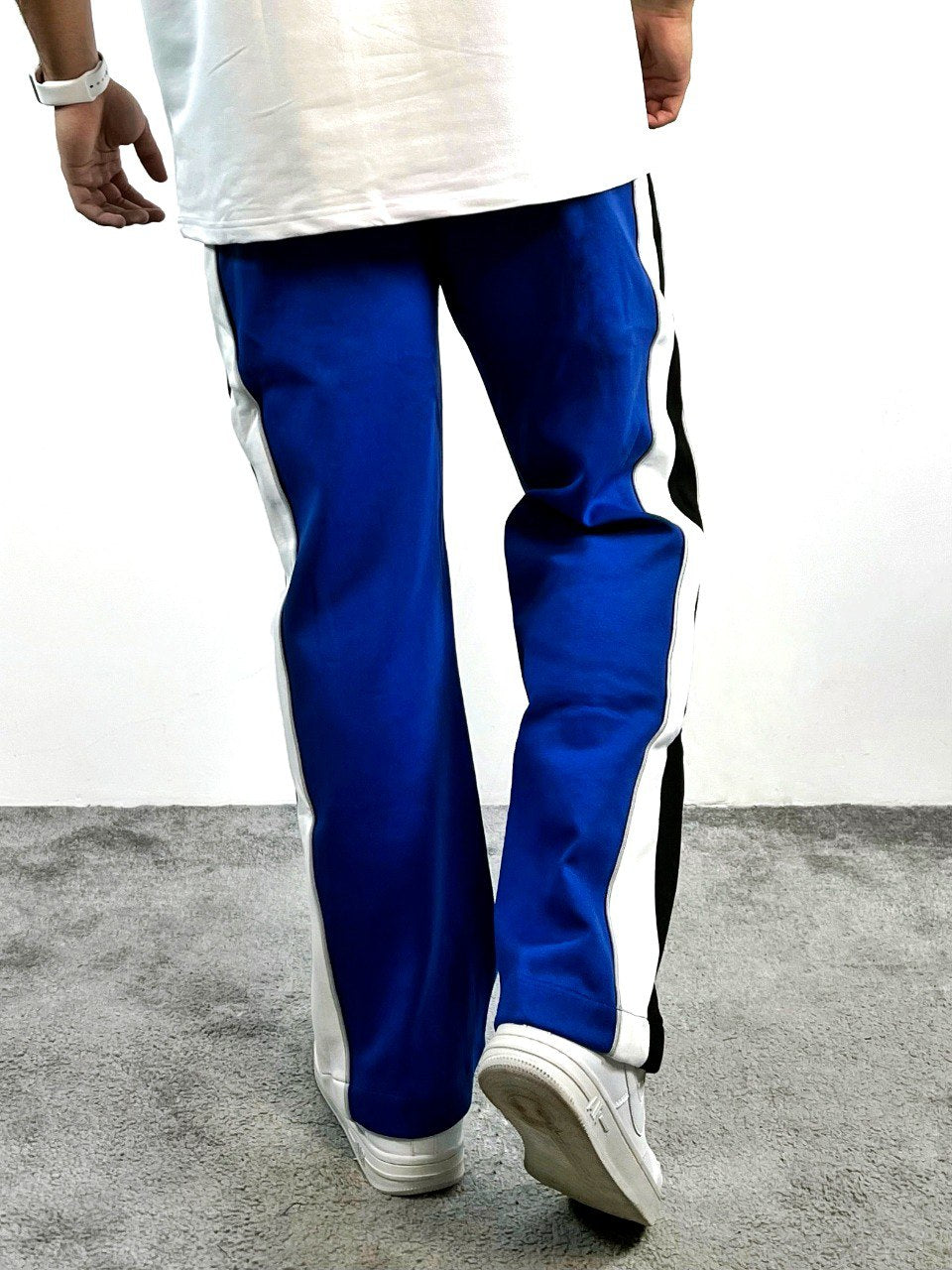 Royal Blue side stripe Pant (P009)