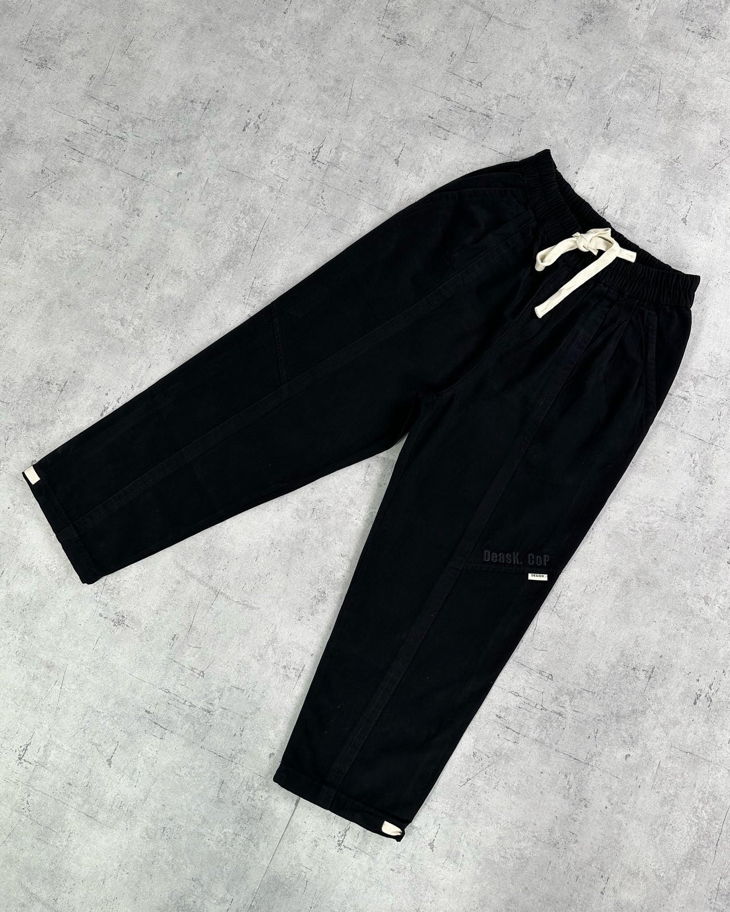 Black TACTICAL BAGGY Pants